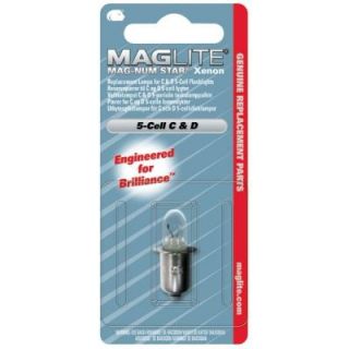 Maglite LMSA501 Mag Num Star 5D Xenon Replacement Bulb