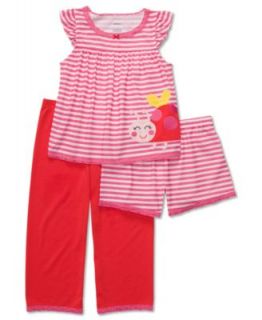 Carters Baby Pajamas, Bay Girls Leopard Print Pajama Top and Pants
