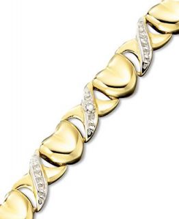 Victoria Townsend 18k Gold Over Sterling Silver Diamond Accent