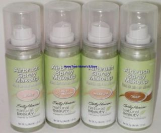 Sally Hansen Airbrush Spray Makeup Natural Beauty by Carmindy Your