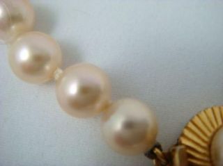 MAJORICA White Simulated Pearl Bracelet Vintage