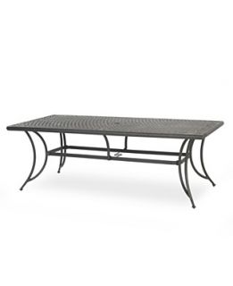 Aluminum Patio Furniture, Outdoor Dining Table (84 x 42)
