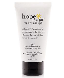hope in a jar for dry skin spf 20, 2 oz.   Skin Care   Beauty