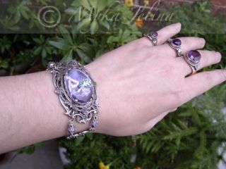 Gothic Angel Fairy Art Bracelet Fae Jewelry Malory