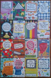 Family Kids Childrens Activity Activities Cards by Lynn Gordon