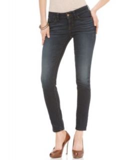GUESS Jeans, Brittney Metallic Floral Print Skinny