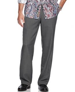 Cubavera Pants, Linen Blend Textured Stripe Pants
