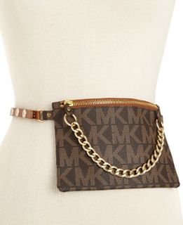 MICHAEL Michael Kors Belt, MK Cutout Logo Disc