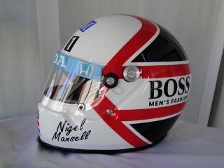 Nigel Mansell 1986 F1 Replica Helmet Full Size Helm