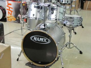 Mapex Pro M Maple Drum Set Platinum Sparkle Lacquer Maple Kit NOS NO