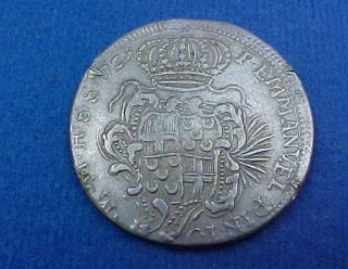 1759 Silver 15 Tari Grand Master Emmanvel Pinto Knights of Malta Order