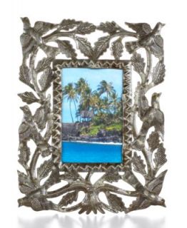 Heart of Haiti Picture Frame, Open Leaf 4 x 6   Picture Frames   for
