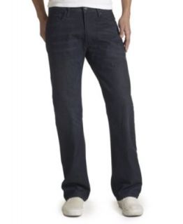 Levis Jeans, 505 Straight Fit Slub, Graphite   Mens Jeans