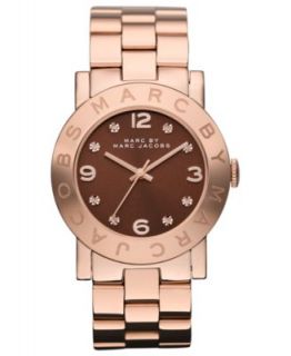 Marc by Marc Jacobs Watch, Womens Rose Gold Ion Plated Stainless