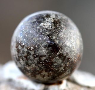 Carved Sphere NWA 869 Specimen Marble Crystal Carving Rock