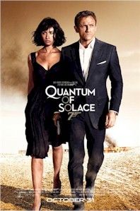 Movie Poster 3 Set James Bond Quantum of Solace Lot