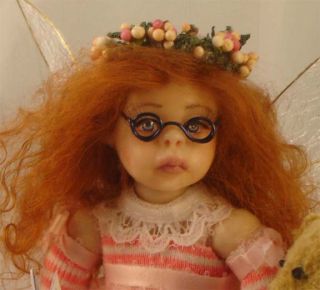 OOAK fairy doll ~ Marcella and her UGLY new glasses ~ by Sierras