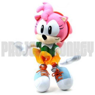 Hedgehog Amy Rose Plush Doll Sega Anime Genuine Officially Licensed