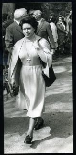 Princess Margaret at Badminton Horse Trials 1976