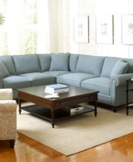 Sectional Sofa, Club 3 Piece 138W x 100D x 31H   furniture