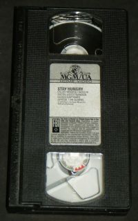 STAY HUNGRY VHS, MGM 1976   Jeff Bridges, Sally Field, Arnold