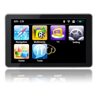 LCD Touch Screen Sat Nav FM Car  GPS Navigation Navigator Free Maps