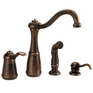 Price Pfister Rustic Bronze Marielle Single Control Kitchen Faucet