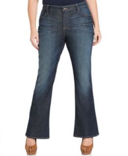 Lucky Brand Jeans Plus Size Jeans, Ginger Bootcut, Black Wash   Plus