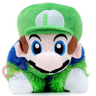 Super Mario Luigi Pillow Pad Pet Transforming Cushion