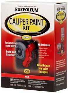 Rust Oleum Paint Brake Caliper High Temperature Gloss Red 18 Fluid oz