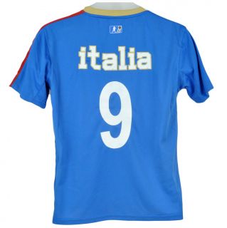 Italy Italia Flag Soccer Futbol Mario Balotelli FIFA Calcio Youth
