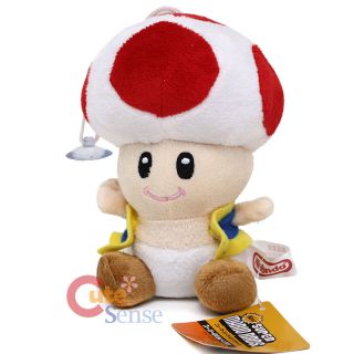 Super Mario Bros Red Toad Mushroom Plush Doll