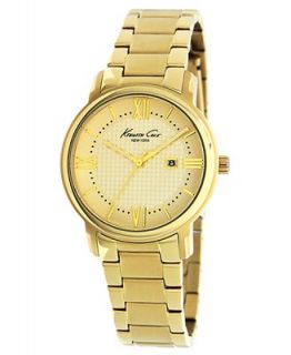 Kenneth Cole New York Watch, Womens Gold Ion Plated Stainless Steel