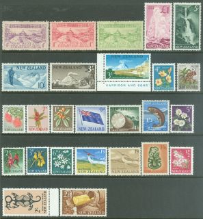 New Zealand Stanley Gibbons 463 65 Better Values from 1960 Definitive