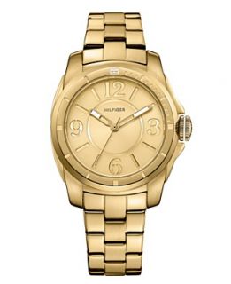 Tommy Hilfiger Watch, Womens Gold Tone Stainless Steel Bracelet