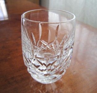 Mint Waterford Crystal Lismore Shot Glass 2 5 Signed Retail $100 Free