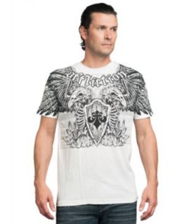 Affliction Shirt, Predatory Short Sleeve Graphic T Shirt
