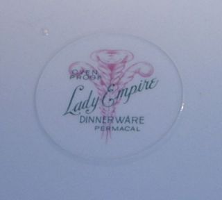 Princess Lady Empire Lily of The Valley Salad Plate