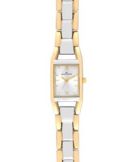 Anne Klein Watch, Two Tone Bracelet 10 4899SVTT   All Watches