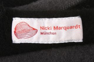 Nicki Marquardt Black Gray Spiral Hat
