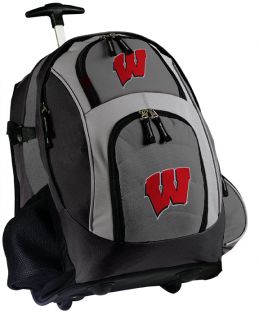 University of Wisconsin Rolling Backpack Best Wheeled Bags Travel