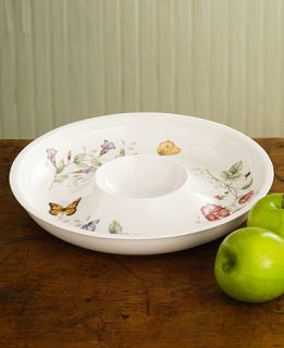 Lenox Butterfly Meadow Chip and Dip Bowl, 12   Fine China   Dining