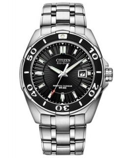 Citizen Watch, Mens Eco Drive Signature Perpetual Calendar Stainless