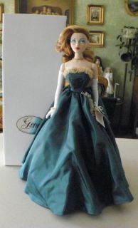 Gene Marshall 16 Doll Mel Odom Destiny Turquoise Formal Gown