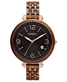 Fossil Watch, Womens Heather Rose Gold tone Stainless Steel and