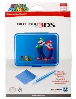 Official DS Lite 3DS DSi XL Super Mario Universal Character Hard Case