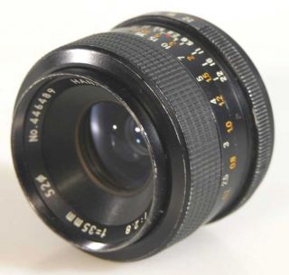 35MM F2.8 WIDE ANGLE LENS SCREW MOUNT MICRO 4/3 (pce125012)