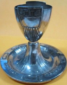 Vintage Holland Art Deco Silverplate Egg Cup
