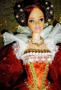 Mary Tudor Queen of France Henry VIII Sister OOAK Barbie Doll