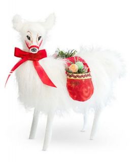 Annalee Collectible Figurine, Christmas Delights Llama